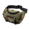Fanny pack multifunction outdoor waist bag men fashion shoulder pocket large capacity messenger bags climbing cycling chest packs sport waistbag