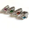 30 teile/los Neue Retro Nette Männer und Frauen Charme Punk Eule Ring Vintage Multi-Color Augen Kreative Schmuck Party geschenk Favor201E