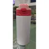 12 onblimazione Sublimazione tazza sippy da 350 ml in acciaio inossidabile bottiglia per acqua calore isolante per bambini con coperchio di paglia rimbalzante A099987943