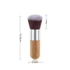 Manche en bois Maquillage Fondation Brosse Bambou Rond Top Brosses Multifonction Poudre Blusher CosmeticTools