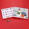 Christmas Advent Calendar 2021 for Girls,2Pcs Xmas Countdown Calendar DIY Bracelet Making Kit for Teens Girls