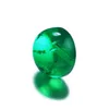 Pirmiana Loose Stone Lab Grown Emerald Columbia Color Round Cabochon Gemstones for Diy Jewelry Making Rings Necklaces H1015