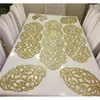 Lyxig glänsande glasfraktur (Sims) Sarayli ottomanska motiv bordslöpare, bröllopsuppsättning (6,8,12 personer set) 211117