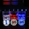 Crestech Led Coaster Sticker Verlichting LED's Flessen Lichtbeker Houder Light Fors Wine Liquor Bottley Fles Sparklers voor Champagne Party Vakantie Andere (blauw)