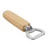 NIEUWE!!! Houten Handvat Handheld Barman Bottle Opener Wine Bier Soda Glazen GLB Openers voor keukenbar Gereedschap