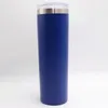 Skin Straight Tumblers Mugs Stainless steel Vacuum 30oz 20oz Cup for Drinks fashion 10 colors