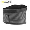 Coolfit Waist Trimmer Spine Support 벨트 PU 플레이트 체육관 피트니스 역도 요추 백 버팀대 스포츠 액세서리