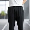 2021 heren zomer lente casual mode snelle droge ademend effen kleur broek mannelijke lichtgewicht straat fitness joggers broek y0811