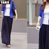 Plus size 6XL Women chiffon Wide Leg Pants Capris Summer Leggings black blue Ladies trousers Loose Pants Pantlone Femme 210519