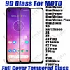 9D Full Cover Tempered Glass Telefon Skärmskydd för Motorola Moto One Hyper Power Vision Plus One Zoom x5 x4 z3 z4 Z2 Play Force P30 Not