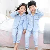 BAMBINI BAGNI BAGNI RAGAZZE Abbigliamento da sonno primaveri primaverili per bambini per il ragazzo Adolescenti abiti da pijamas 2-12y 210908