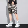 Summer Camouflage Cargo Shorts Men Casual Cotton Overalls Pants Fashion Loose Big Size M-8XL 210713
