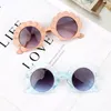 Conch shell shape sunglasses fashion girls boys beach kids sun glasses