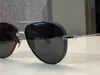 Antique Pilot Солнцезащитные очки Матовый Черный / Коричневый объектив 141 Sub Systemes Для мужчин Мода Солнцезащитные очки оттенки УВ400 Защита с коробкой