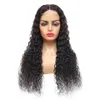 Lace Front Menselijk Haar Pruiken Diepe Wave Pruik 4x4 Kantsluiting Pruiken Remy Krullend Menselijk Haar Pruik Frontale Pruiken