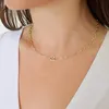 Anhänger Halsketten Frauen Galvanisierte Einstellbare Langlebige Ovale Büroklammer Halskette Choker Kette Schmuck Geschenk Für Punk1979699