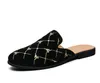 남성 여름 럭스 샌들 원래 가죽 편안한 슬립 온 캐주얼 신발 패션 남자 슬리퍼 Zapatillas Hombre 크기 38-44