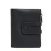 Large Capacity Business Purse Card Position Bag Coin Pocket Anti-theft Brush Degaussing Wallets