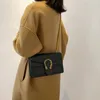 Günlük çanta yüksek retro dokulu kadın çantası 2023 yeni moda tüm maç moda dionysian çapraz beden çantası timsah desen zinciri omuz eser