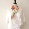 16 MOMM SCARF 100% REAL SILK Цвет блокировки цвета декольчика многофункциональная многофункциональная сумка для голодов