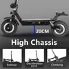 EU-lager Pfuluo X20 Dual Drive 2000W Off-Road Smart Electric Scooter 48V Två Motor KickScooter med LCD-skärm Skateboard 15Ah 20ah 25ah inklusive moms