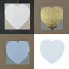 Sublimation Blank Heart Puzzles DIY Puzzle Papier Produits Coeurs amour Forme Transfert Impression Blancs Consommables Enfant Jouets Cadeaux 2252 Y2