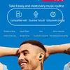 A6S trådlösa hörlurar SPORTS EARBUDS Bluetooth 5.0 TWS Headsets Buller Canceling Mic för Huawei Samsung Headphone med Retail Box Ny mode