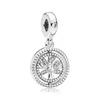 Pendentif couronne de renard Moom Love pour femmes, perles adaptées aux breloques Pandora originales, couleur argent, bijoux pour femmes, nouvelle collection