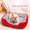 Warm Dog Kennel In Winter Teddy Small Bed Pet Large Golden Mat Cat All Year Round 210924
