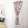 Cortinas de algodón, pequeñas, frescas, coreanas, para sala de estar, dormitorio, partición, decoración del hogar