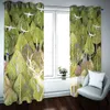 2021 Anpassa europeisk stil fönster gardin vardagsrum abstrakt skog gardiner för sovrum lyx draperier cortinas