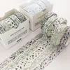 Autocollants adhésifs décoratifs Washi, ruban de masquage japonais pour bricolage, artisanat et Arts, Scrapbooking, 2016