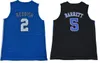 ミステリーボックスデュークブルーデビルズカレッジバスケットボールジャージー＃1アーヴィングキャリーJRジョーンズバレットアレンジャージーを着用100％新しいドロップシップ