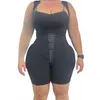 Kobiety Shapers Shapewear Zamknięcie Elastyczne Mesh Tkanina Odchudzanie Fajas Koronki Korpus Shaper Usuń Belly Kolumbian Girdles Post