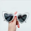 2021 Vintage coeur lunettes de soleil femmes mode luxe strass décoration oeil de chat lunettes de soleil hommes lunettes Oculos lunettes claires