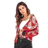 Women Bomber Jacket 2022 Autumn Winter Lose Printing Coats Jackor för avslappnade svarta vita damer Yttre kläder Kvinnor