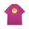 2022SS Smile футболка Logo Top Tee мужчины женщины повседневные дизайнерские короткие рукава SESAME STREET L мода Oversize с круглым вырезом футболки верхняя одежда топы Homme Femme