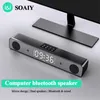 Altoparlanti Altoparlante Bluetooth rimovibile Bar Surround Sound Subwoofer Computer PC Laptop Lettore musicale doppio cablato USB