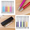 2 en 1 lápiz táctil Stylus bolígrafos de pantalla capacitivos de diamante de lujo para iphone 6 7 8 x samsung tablet pc