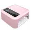 Suszarki paznokci Fabryka Zasilanie 72W Wyświetlacz LCD Lampuv Piekarnik Manicure Poliska maszyna do utwardzania Sprzęt susza do suszarki 8391464