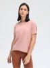 57 Yoga Tshirt tops solid culour loose outfit for running sports with 4 6 8 10 size3461271