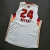 100% cousu Bryant 2009 All Star Jersey blanc Hommes XS-5XL 6XL chemise maillots de basket-ball Rétro NCAA