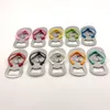 100PCS Customizable Flip Flop Bottle Openers with Mix Color Party Supplies Metal Sandal Beer Opener Personalized Wedding Favors