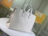 Moda Designer de couro genuíno Onthego Bolsas femininas tote torção messenger Saco de compras bolsos de ombro Sacos de cosméticos navio livre