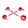 Bondage Sexy Toys Men Leg Cuff Headrest BDSM Set Handcuffs For Adult Woman Couples Harness Slave Cosplay Aid Famale Restraints 1123