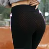 Winter Pants Thermal Leggings High Waisted For Women Flannel Streetwear Trousers Casual 5XL 211204