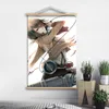 Attacco su Titano Levi Rivaille Rival Ackerman Anime Poster Tela Pittura Decorazione della parete Immagine di arte della parete Room Decor Home Decor Y0927226m