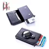 Wallets Men Women Card Cover Anti-deft Smart Wallet Tracking Device Slim RFID-houder voor Air Tag2217