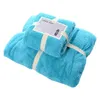 Towel 70 X 140cm Cotton Thicken Set Warm For Sleep Shower Washcloth Bath Home Accessory