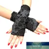 1 Pair Black Ripped Holes Fingerless Gloves Gothic Punk Halloween Cosplay Party Dress Up Accessories Shabby-Style Arm Warm Cuff Factory price expert design Quality